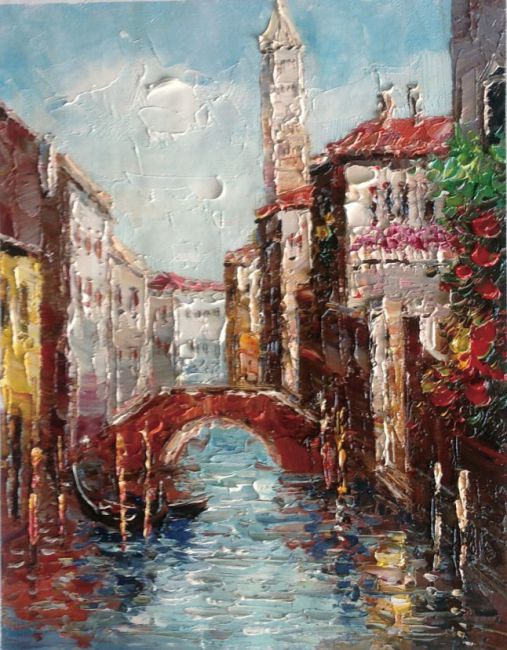 Копия картины "Венеция"