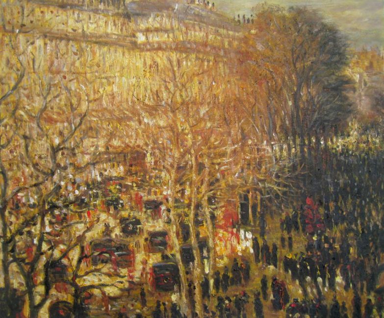 Клод Оскар Моне «Бульвар Капуцинок в Париже»