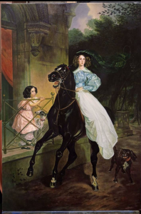 Брюллов "Всадница"