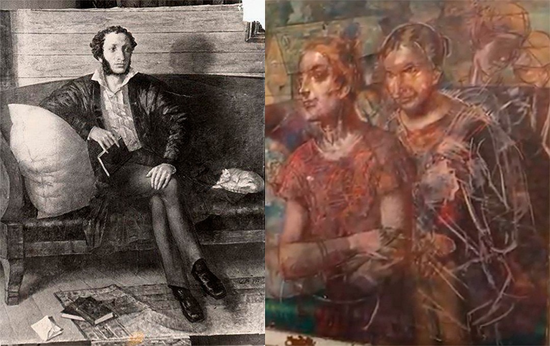 Обнаружена картина «Портрет Пушкина»