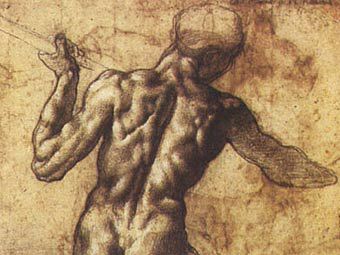 Этюд Микеланджело к фреске Битве при Кашине будет продан на аукционе