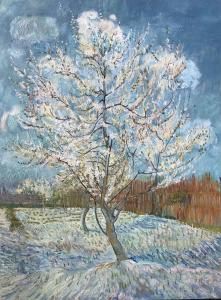 Винсент Ван Гог "Персиковое дерево в цвету"