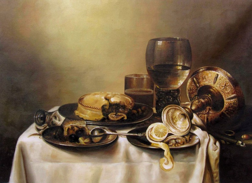 Хеда Виллем Клас  «Завтрак с черничным пирогом»