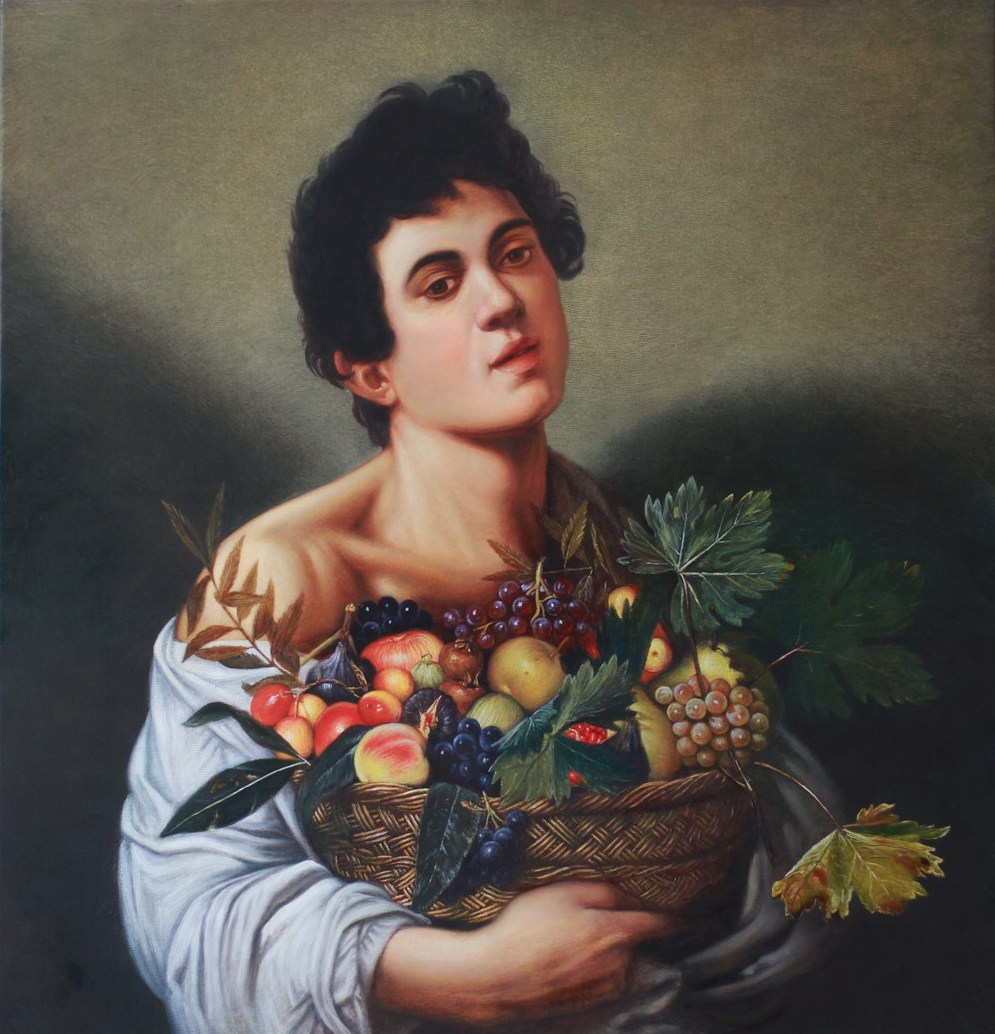 Караваджо «Юноша с корзиной фруктов».