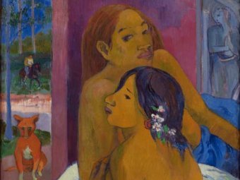 Картина Поля Гогена Две женщины будет продана на TEFAF. 