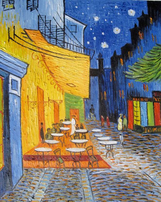 Винсент ван Гог "Терасса кафе ночью"
